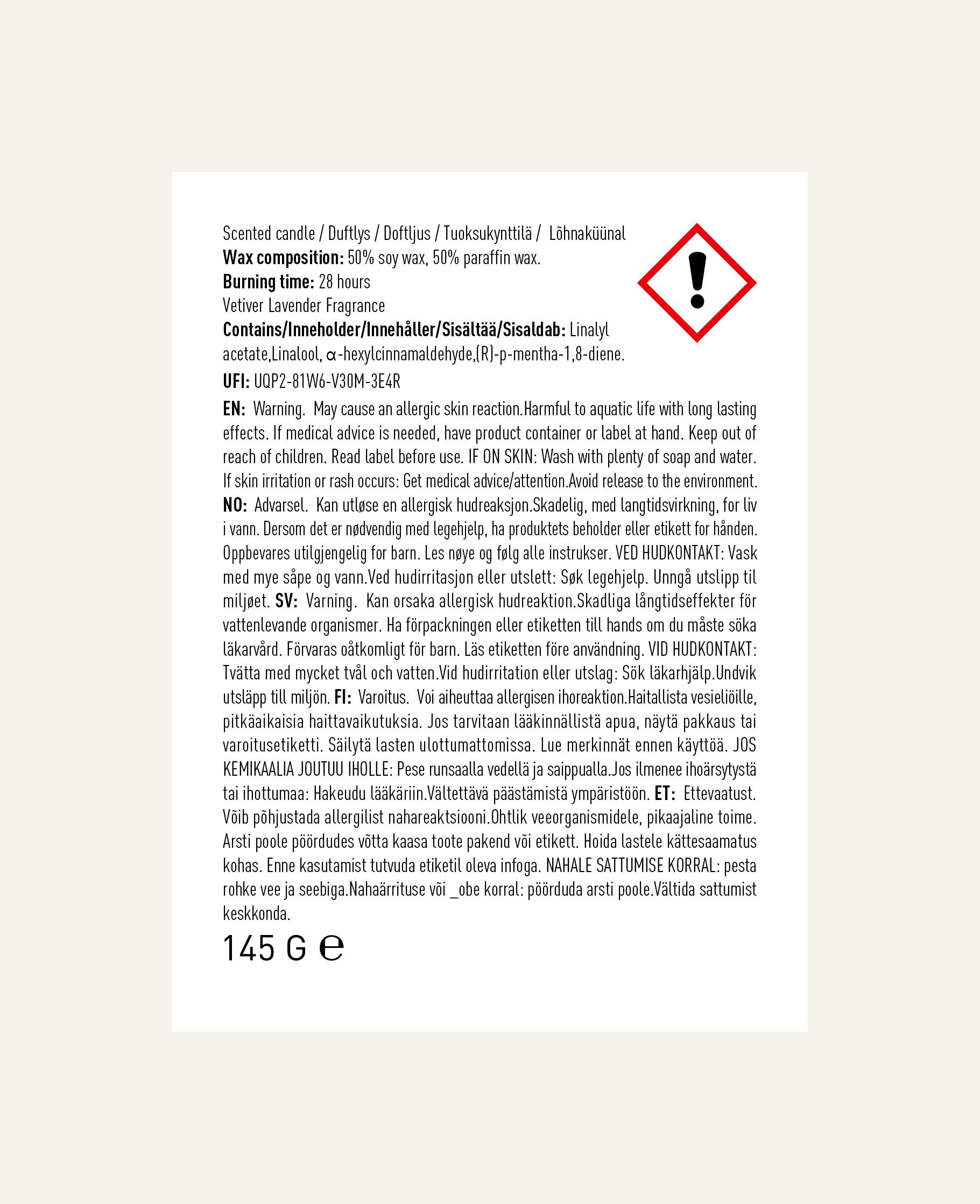 Tuoksukynttilä harmaasininen - 4