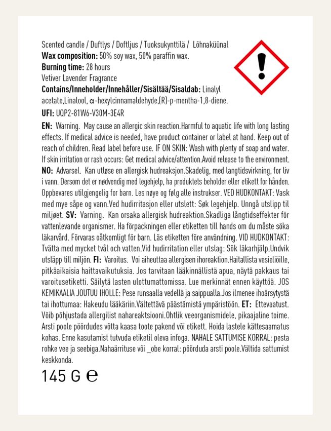 Tuoksukynttilä harmaasininen - 4