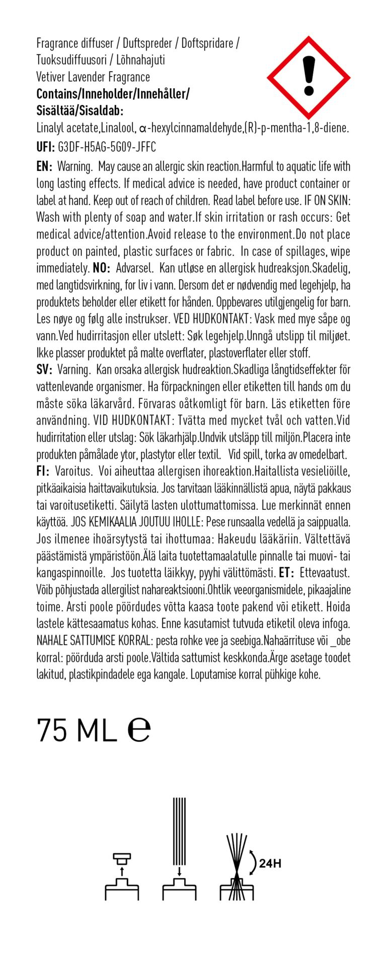 Huonetuoksu harmaasininen - 6