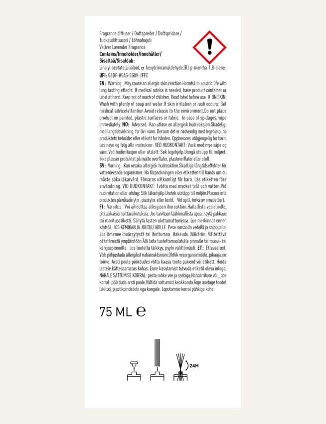 Huonetuoksu harmaasininen - 6