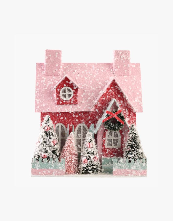 Koriste moniväri/punainen - 17,2x14x18,1 moniväri/punainen - 1