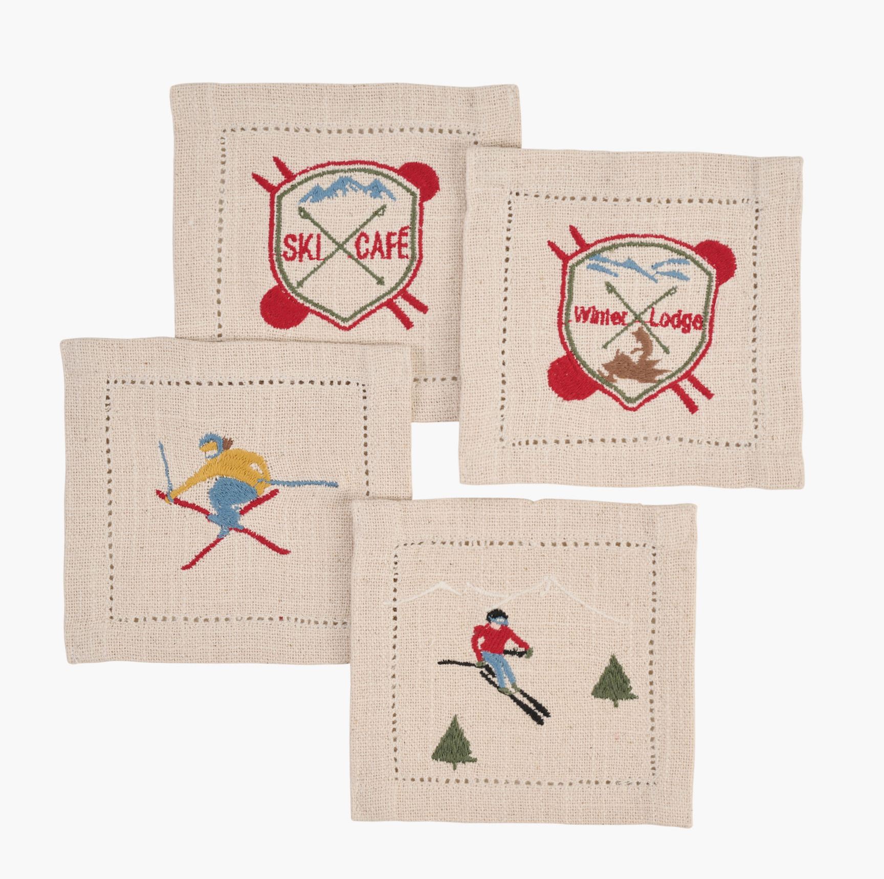 Lasinalunen moniväri - 13x13 cm moniväri - 1