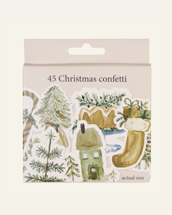 Konfetti moniväri/vihreä - 6 moniväri/vihreä - 1