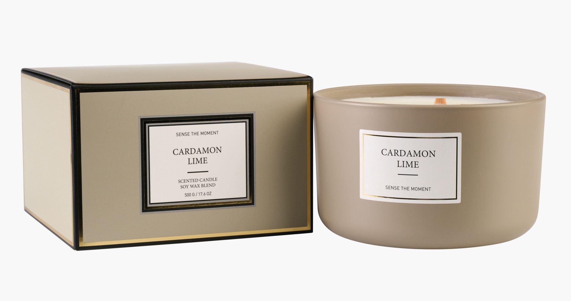 Tuoksukynttilä beige - 500 g beige - 1