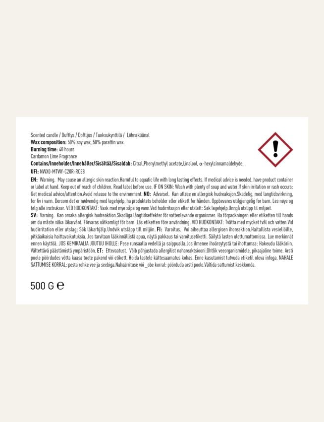 Tuoksukynttilä beige - 7