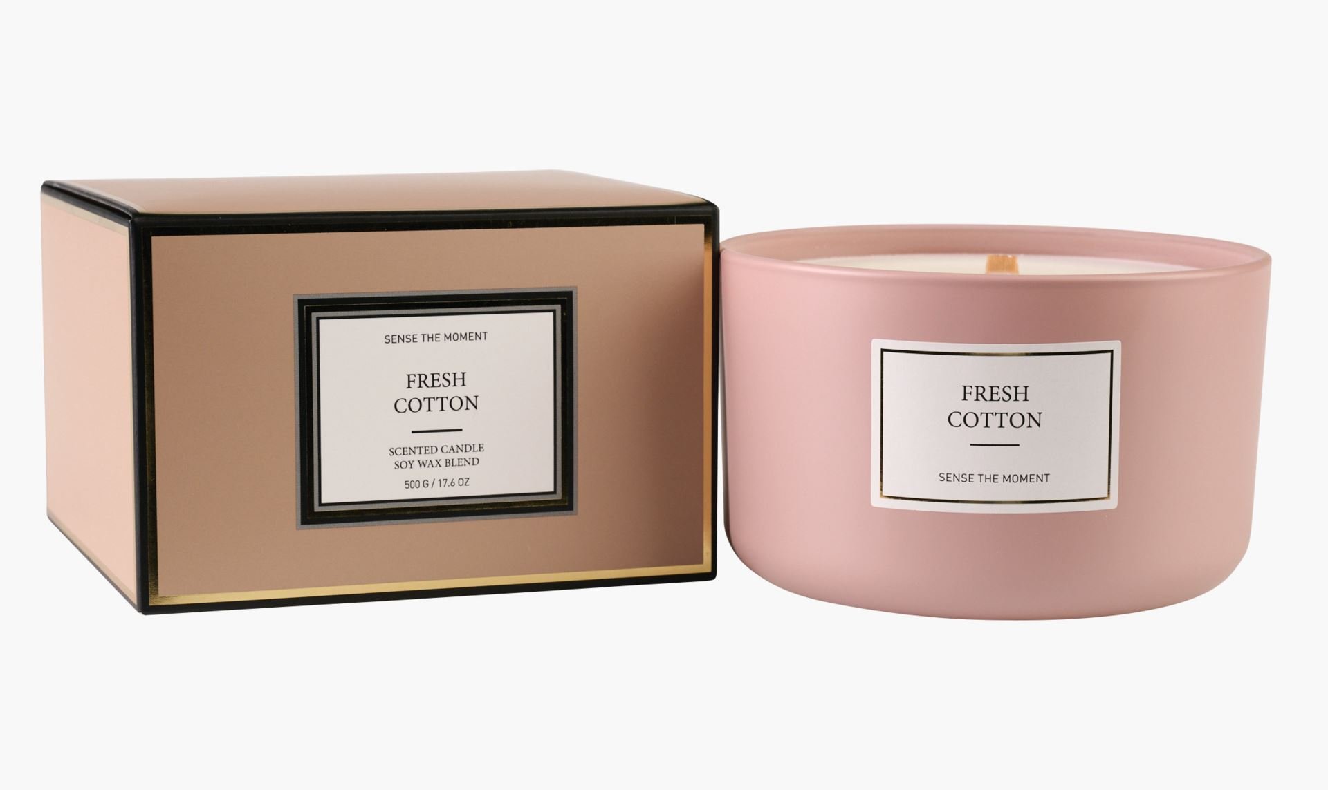 Tuoksukynttilä roosa - 500 g roosa - 1