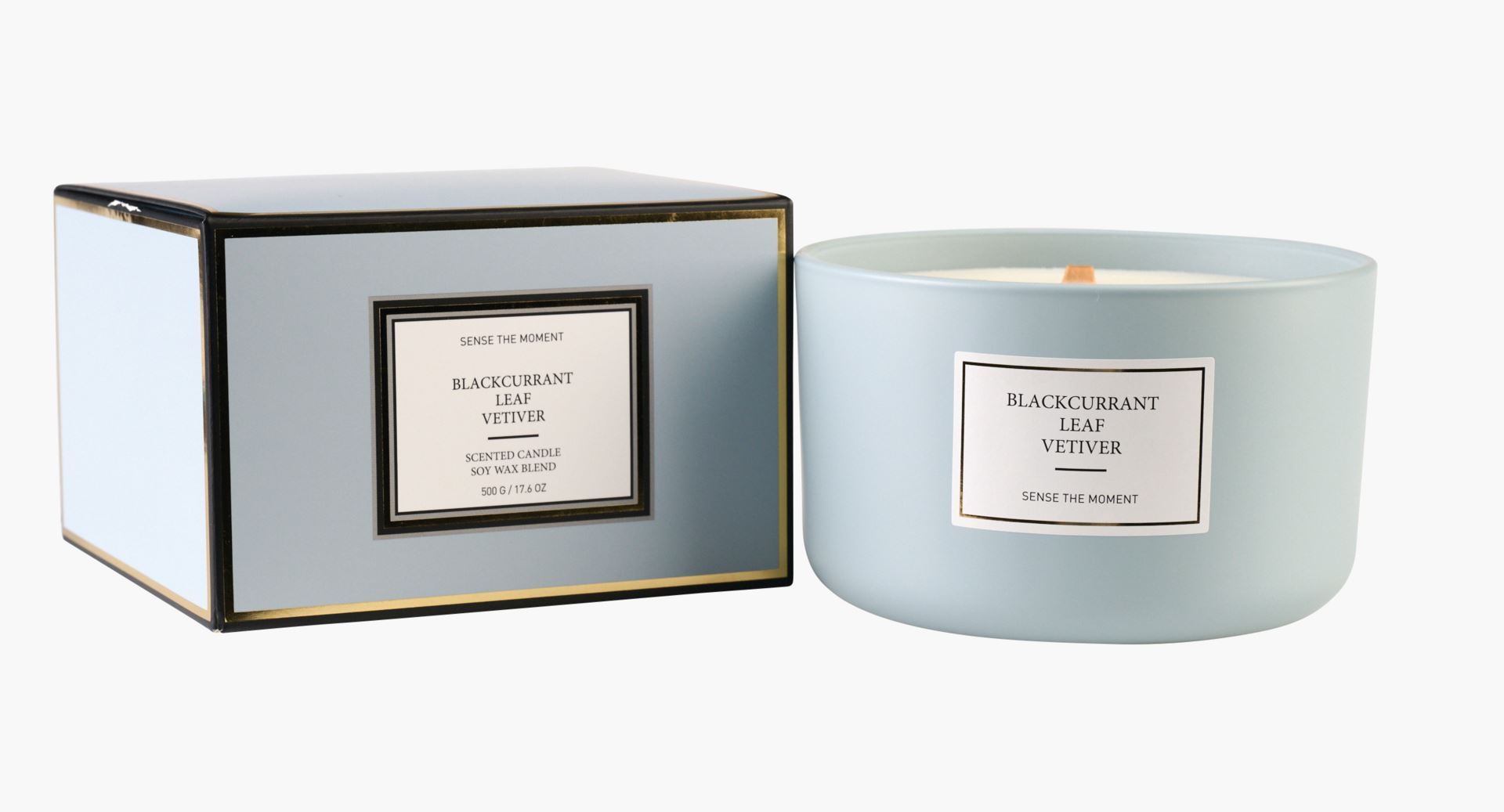 Tuoksukynttilä vaaleansininen - 500 g vaaleansininen - 1