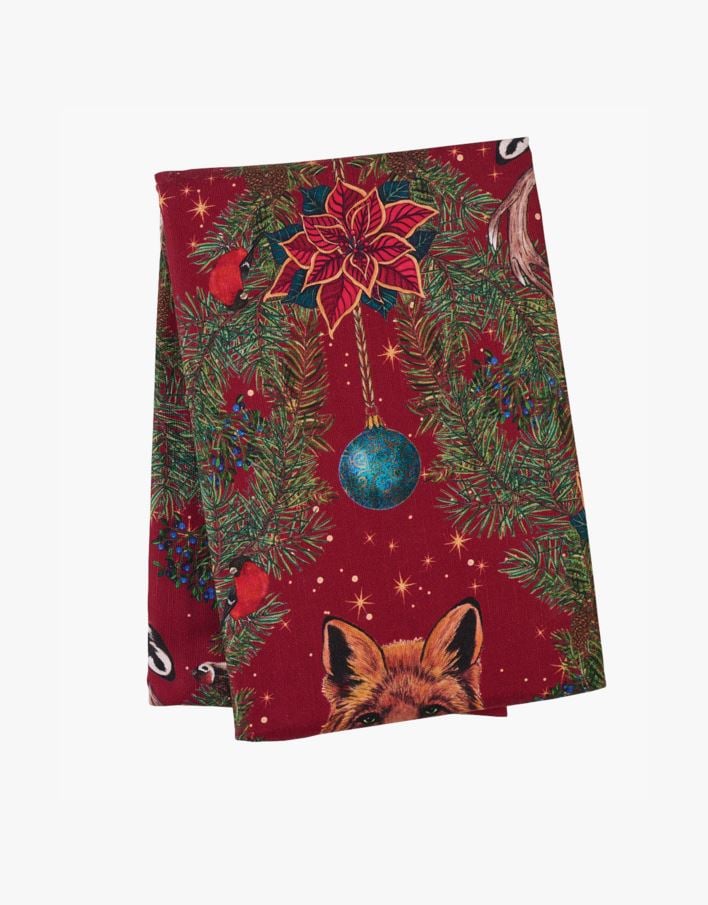 Pöytäliina punainen - 140x250 cm punainen - 1