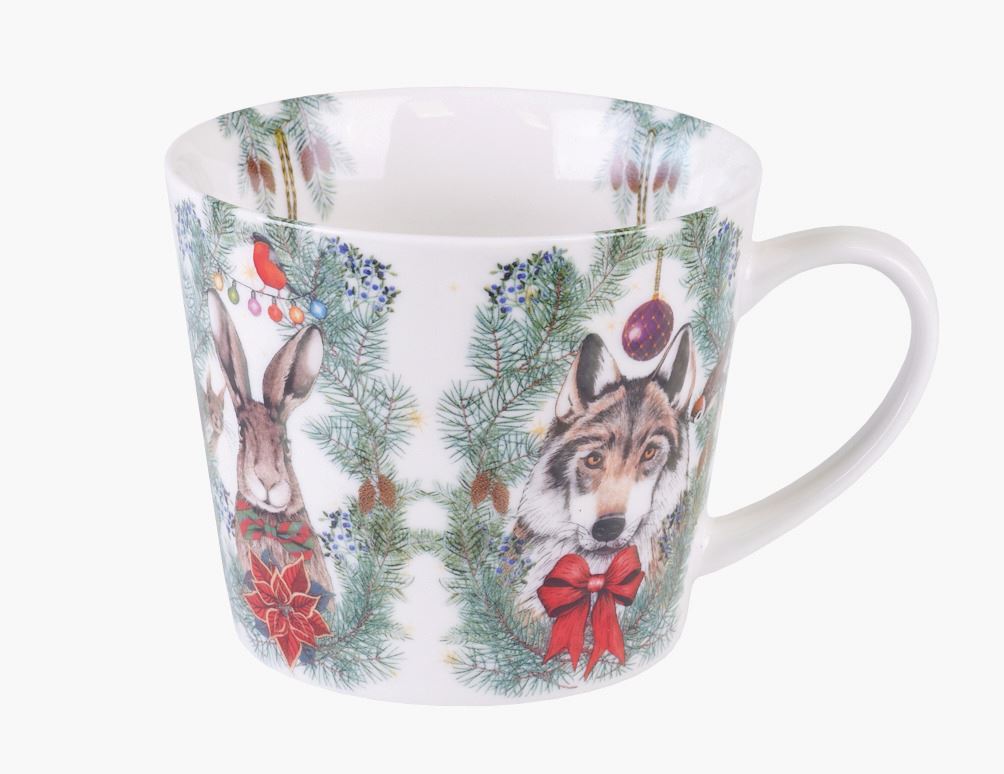 Kuppi valkoinen - 600 ml valkoinen - 1