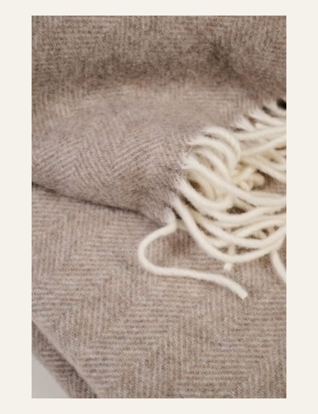 Villahuopa vaaleanruskea - 2