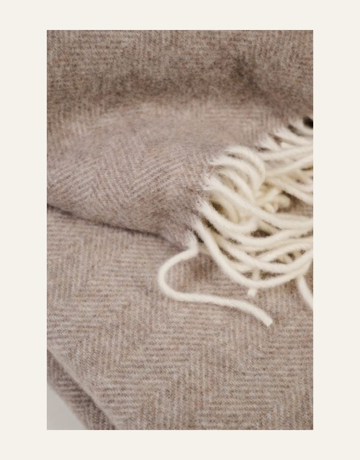 Villahuopa vaaleanruskea - 2