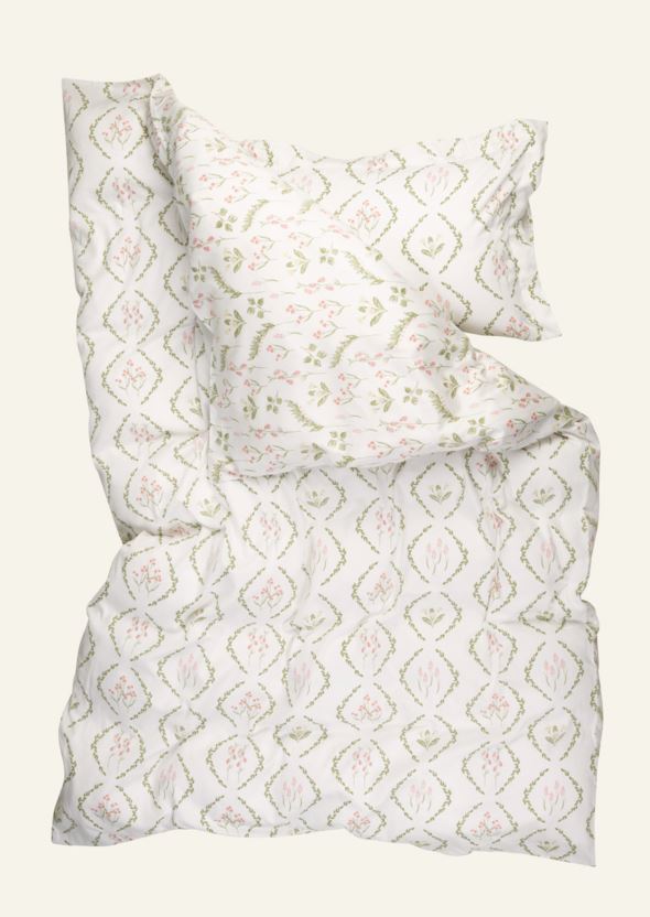 Pussilakanasetti satiinipuuvillaa moniväri - 4