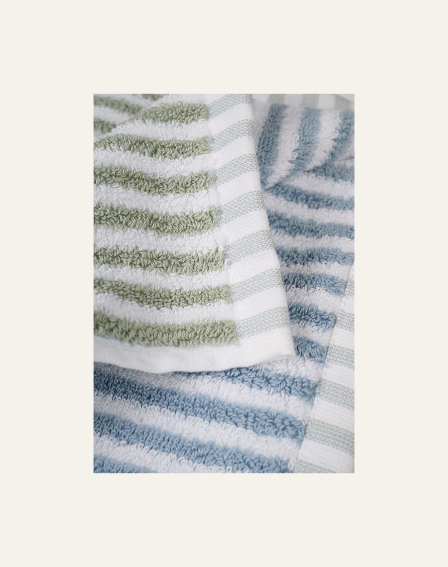 Pesulappu moniväri/vihreä - 2