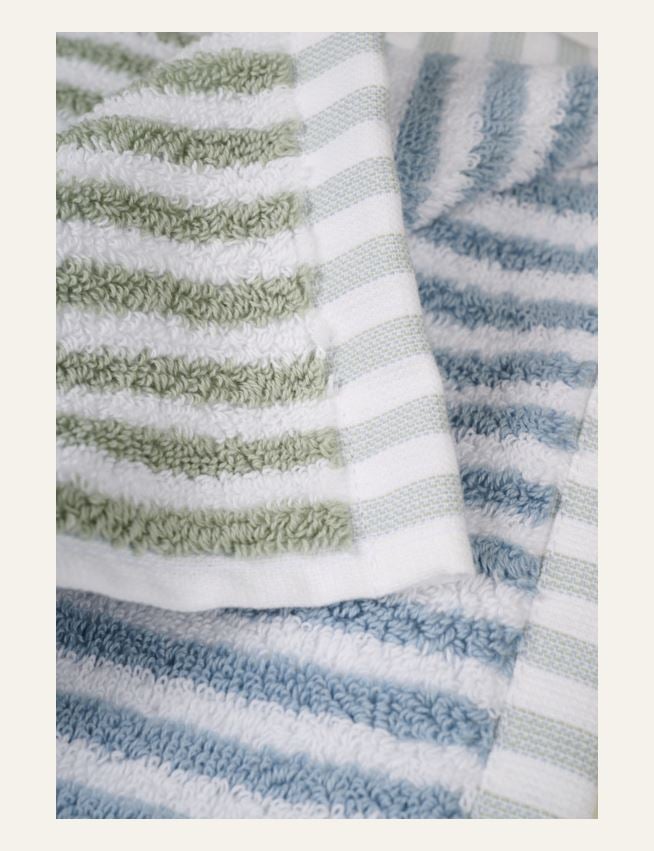 Käsipyyhe moniväri/vihreä - 2