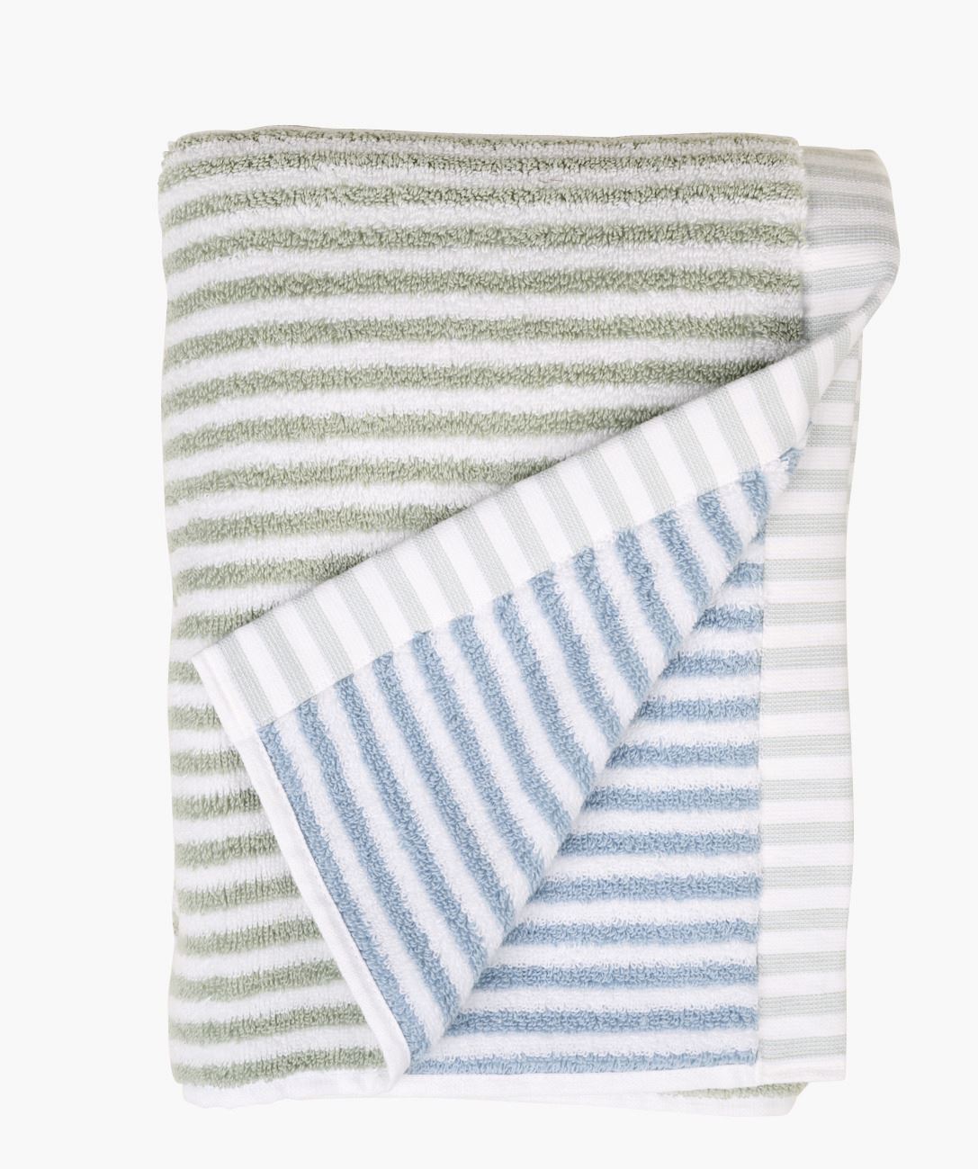 Pyyhe moniväri/vihreä - 70x140 cm moniväri/vihreä - 1