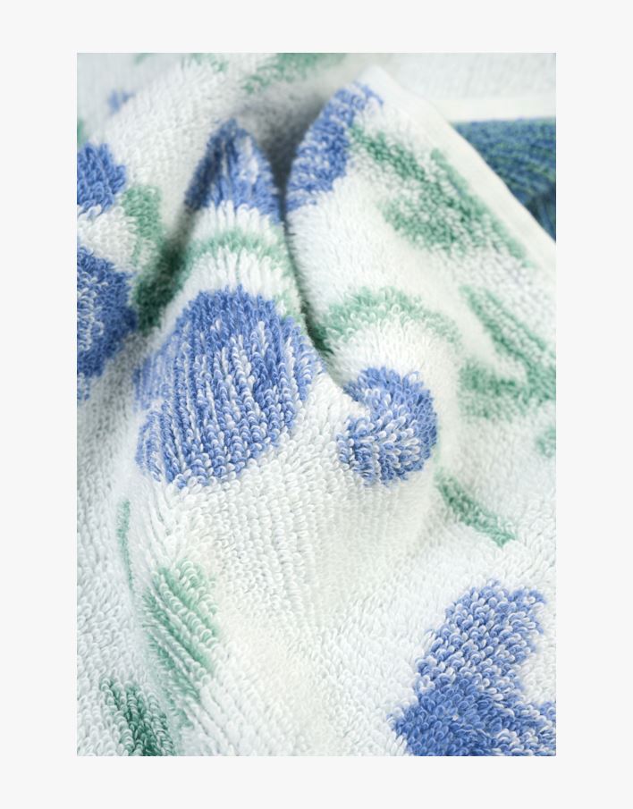 Pyyhe moniväri/sininen - 70x140 cm moniväri/sininen - 1