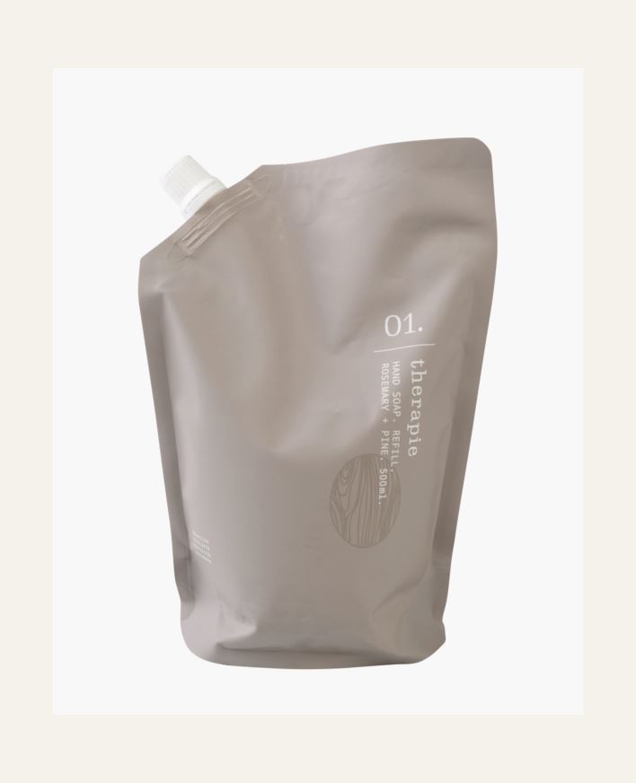 Kuoriva käsisaippua täyttö läpikuultava - 500 ml läpikuultava - 1