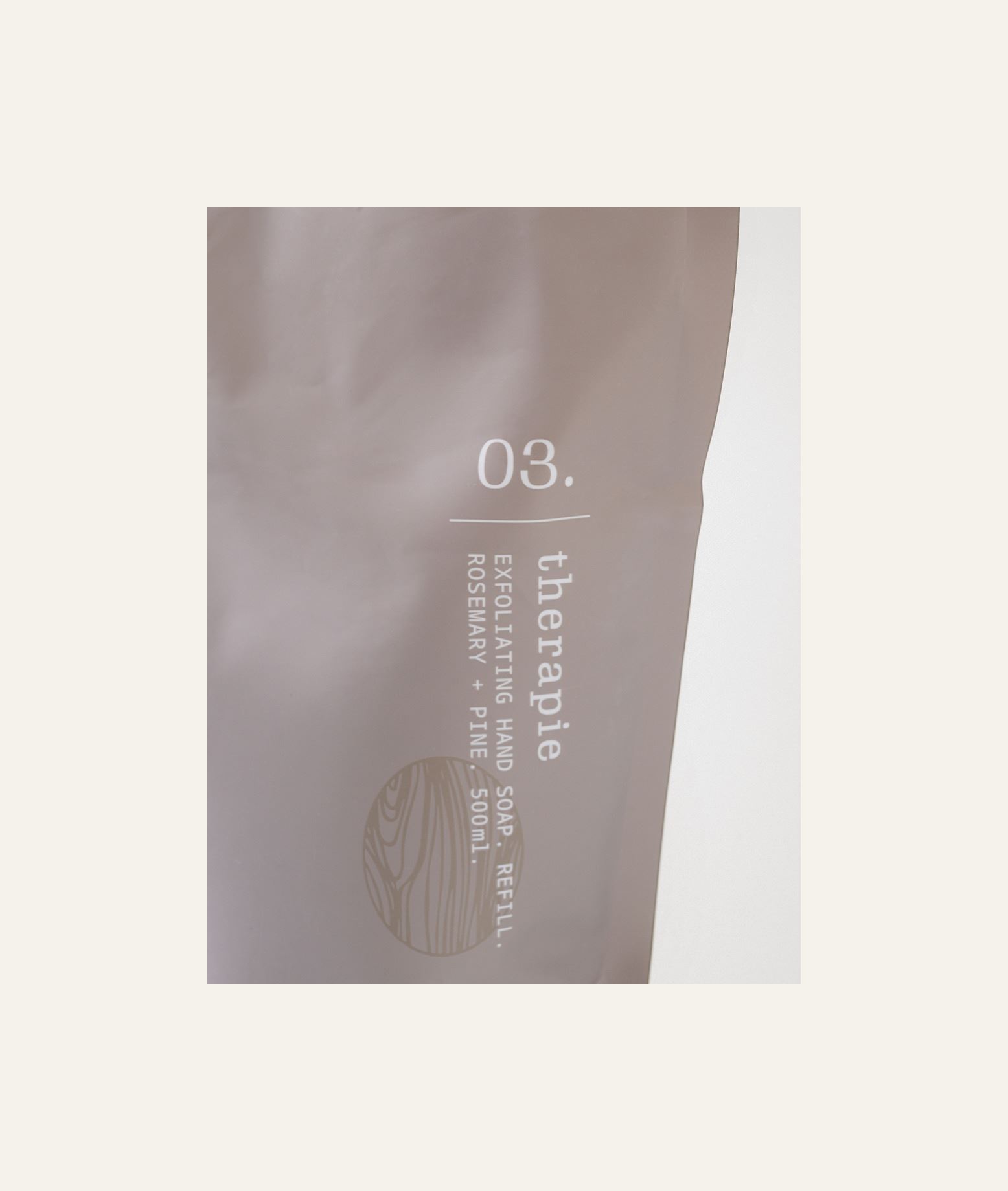 Kuoriva käsisaippua täyttö läpikuultava - 2