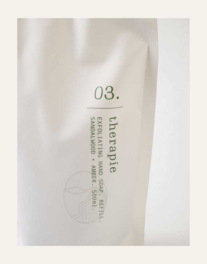 Kuoriva käsisaippua täyttö läpikuultava - 2