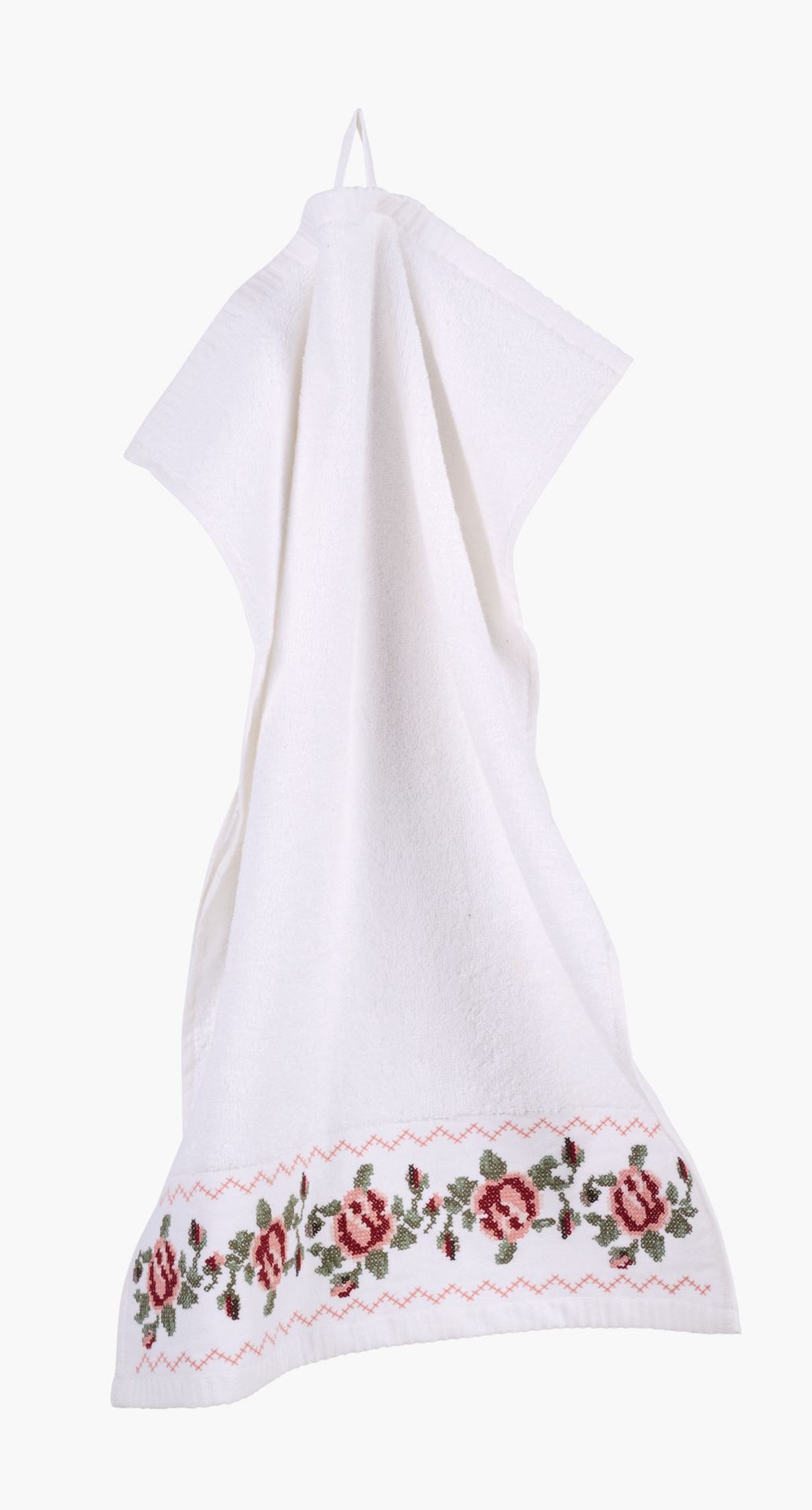 Pyyhe valkoinen - 40x60 cm valkoinen - 1