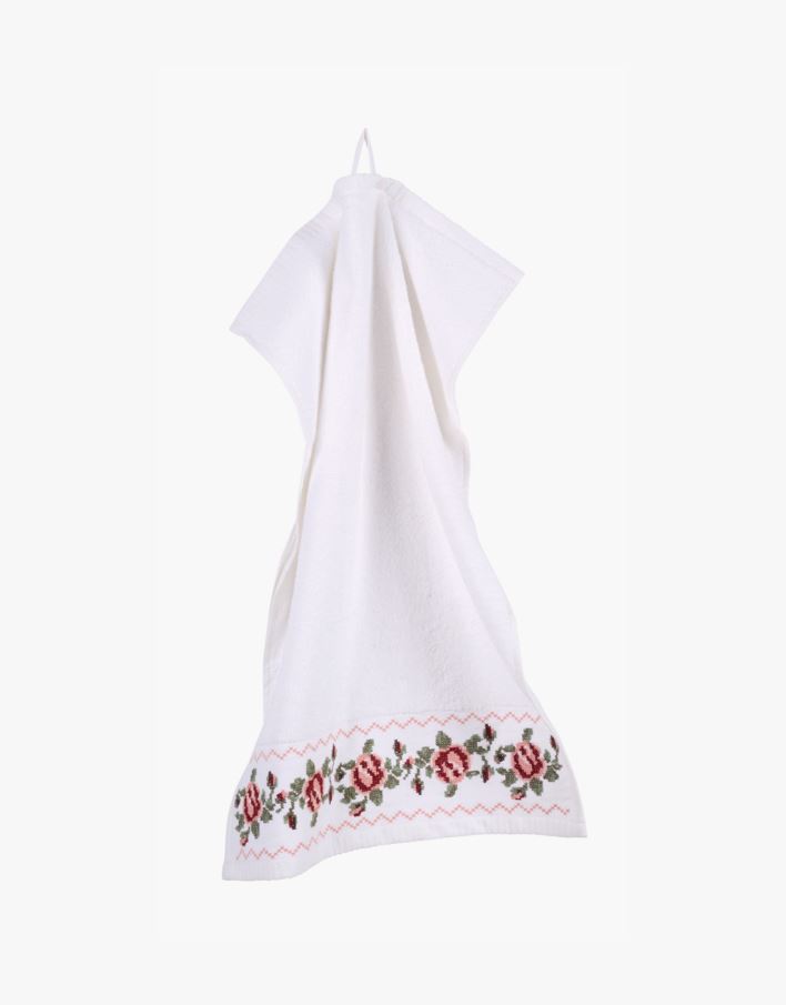 Pyyhe valkoinen - 40x60 cm valkoinen - 1