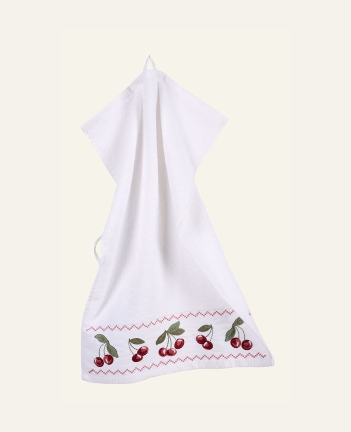 Pyyhe valkoinen - 40x60 cm valkoinen - 1