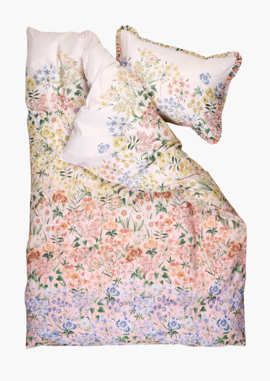 Pussilakanasetti percalea moniväri - 2