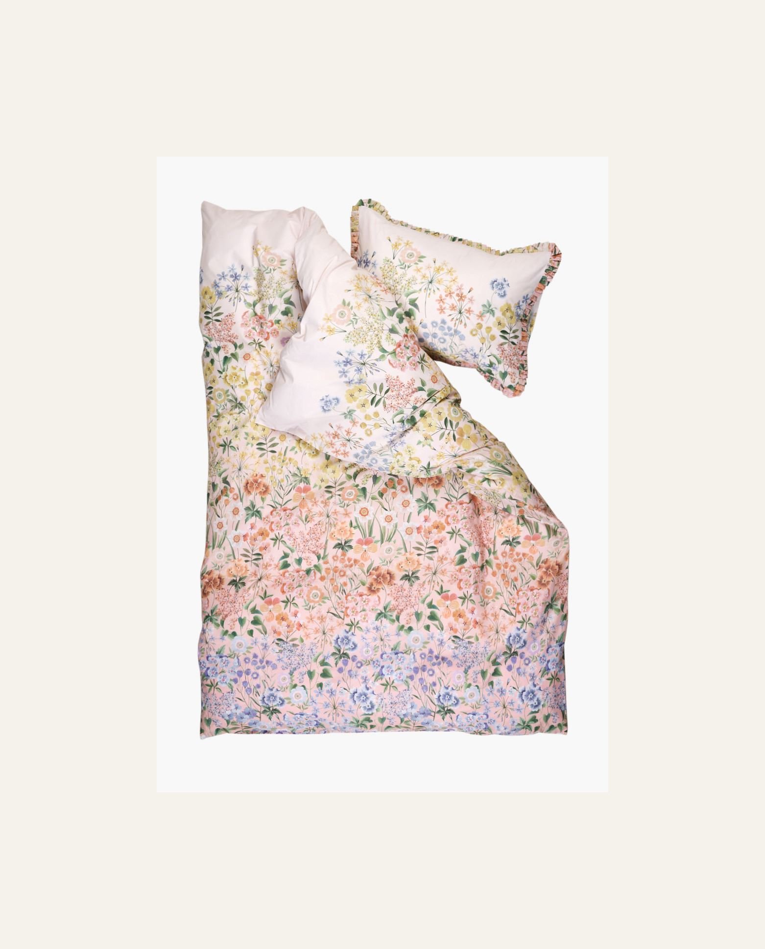 Pussilakanasetti percalea moniväri - 2