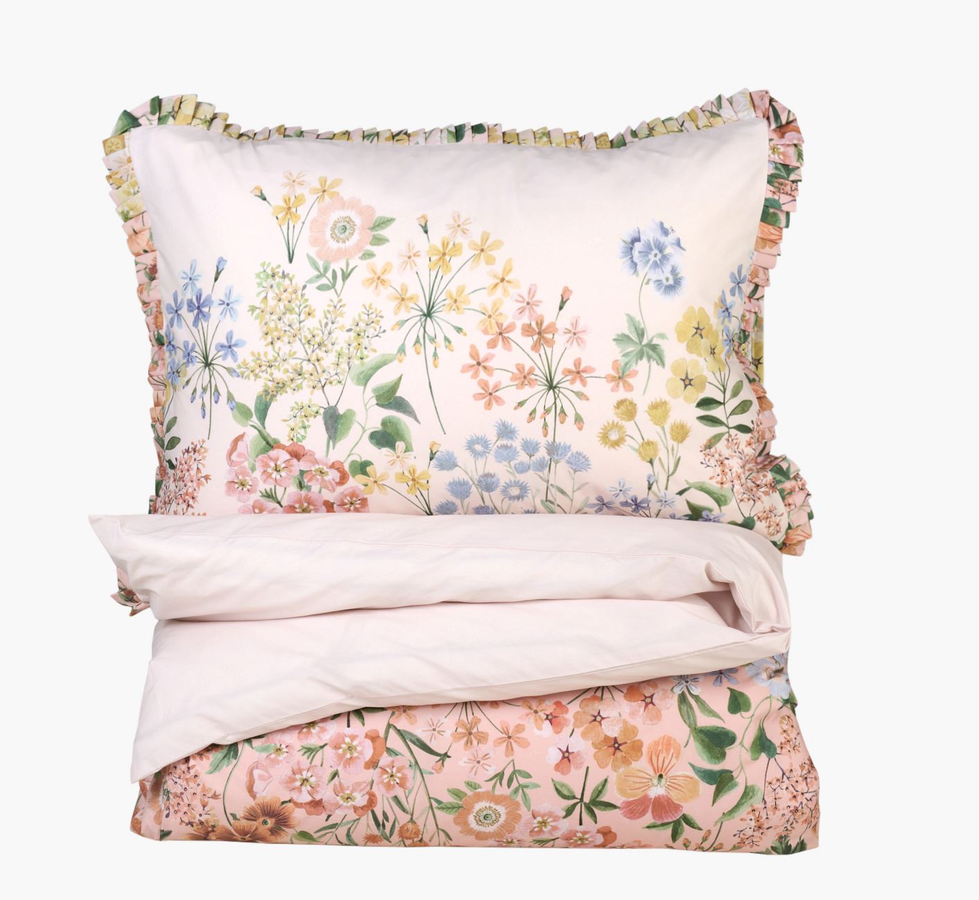 Pussilakanasetti percalea moniväri - 150x210 cm moniväri - 1