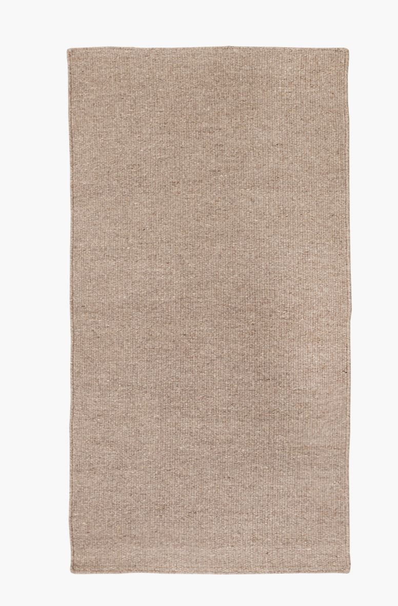 Villamatto vaaleanruskea - 80x150 cm vaaleanruskea - 1
