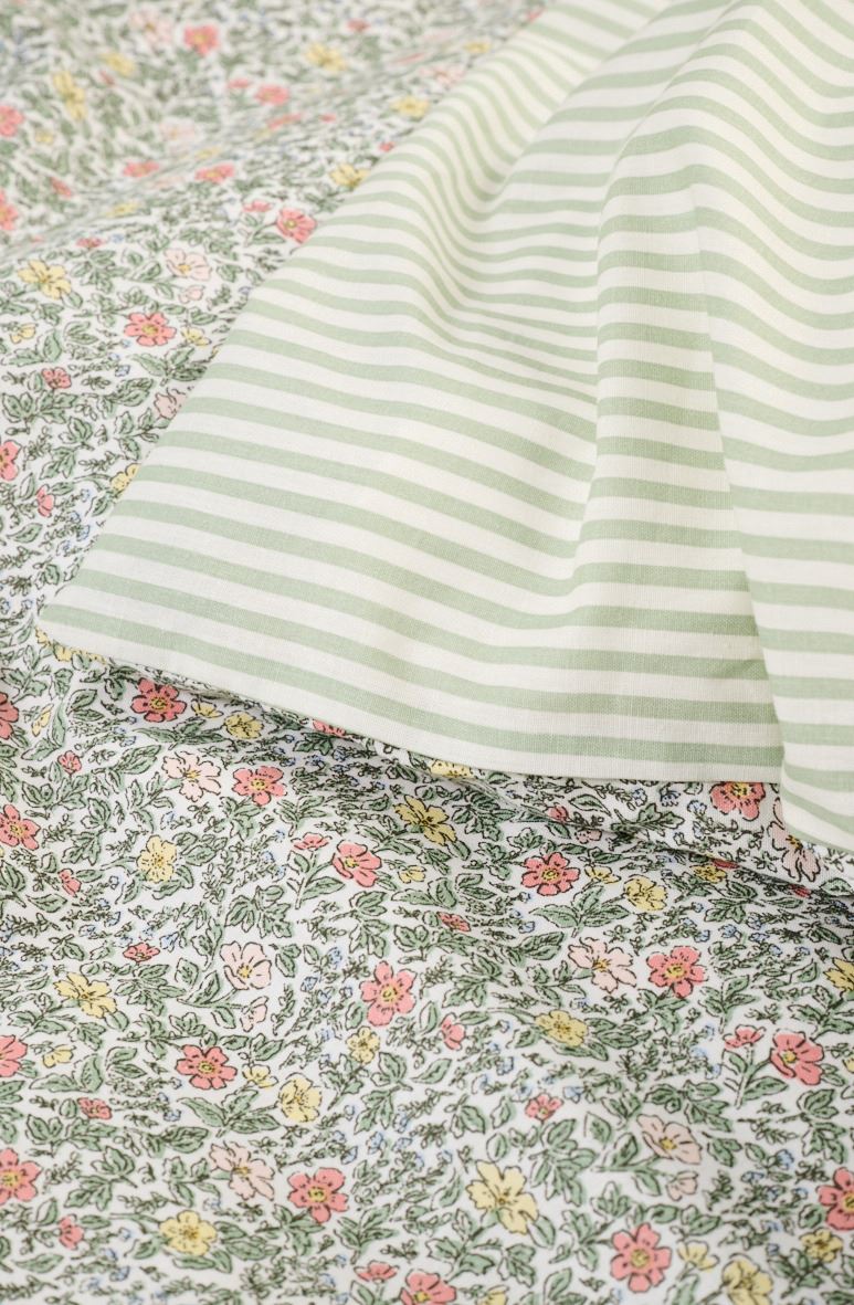 Pussilakanasetti puuvillaa moniväri - 4