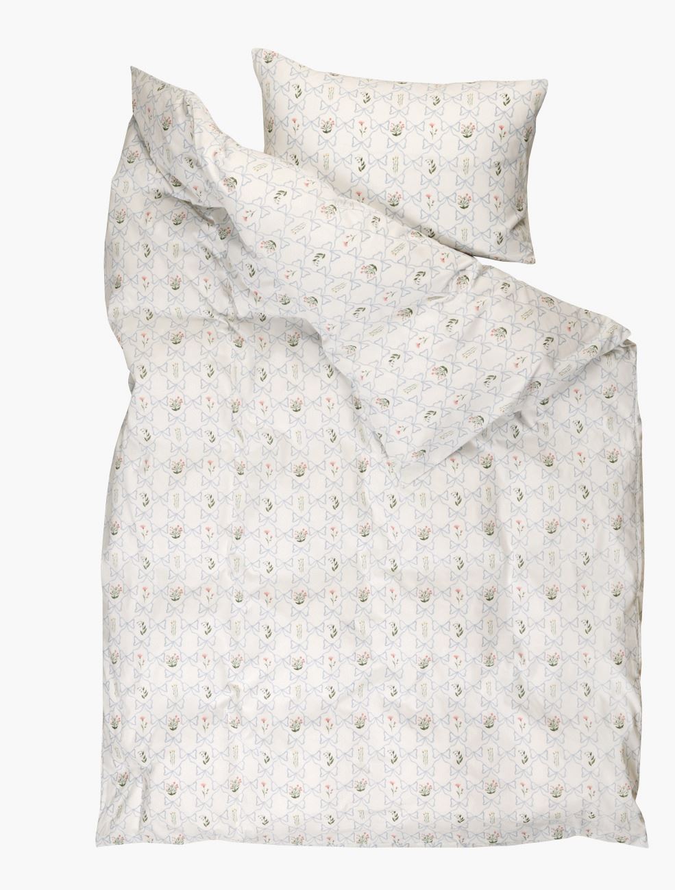 Pussilakanasetti puuvillaa moniväri/sininen - 3