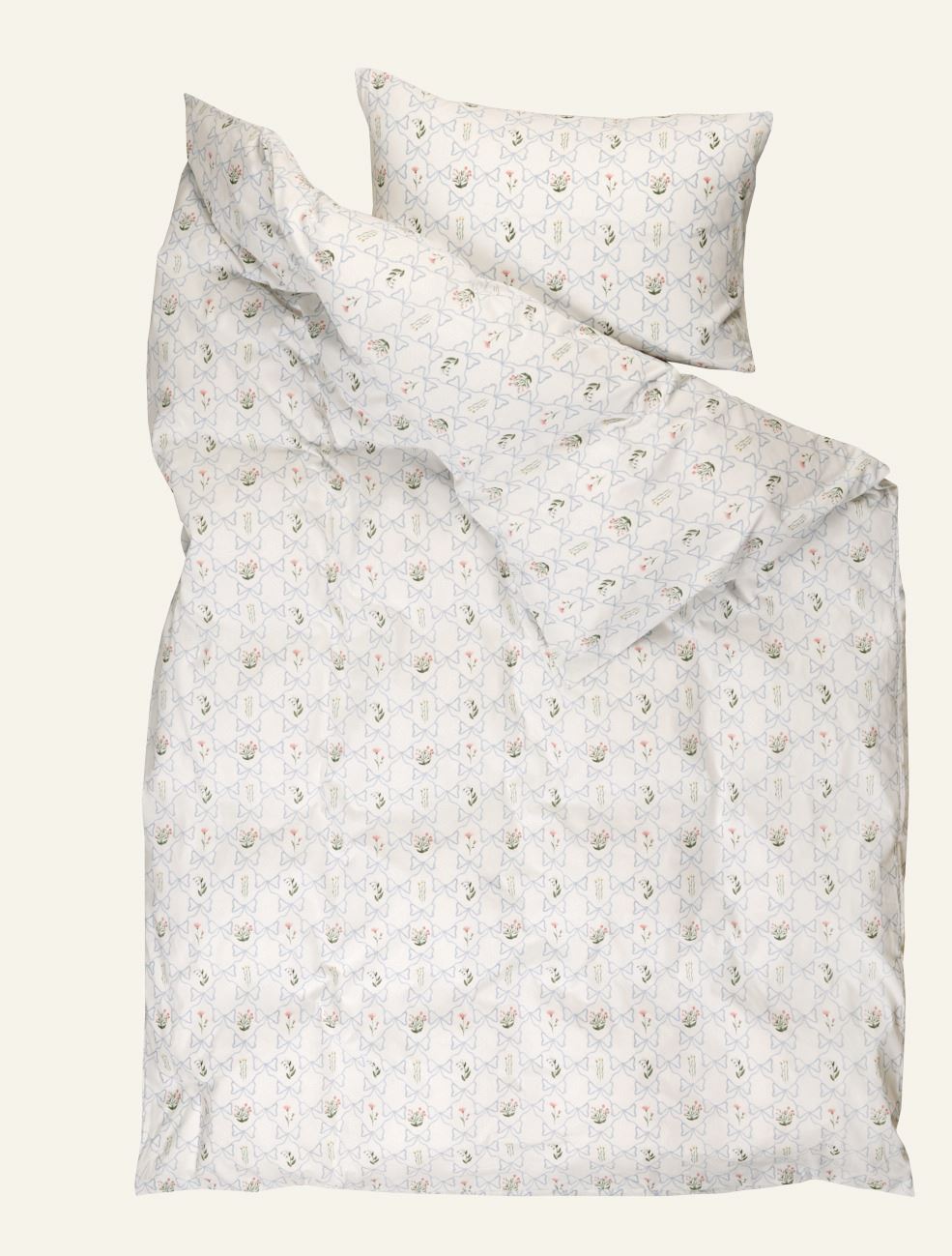 Pussilakanasetti puuvillaa moniväri/sininen - 3