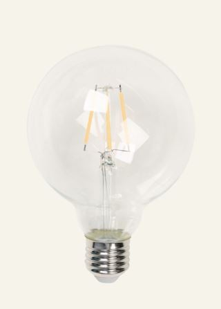 Large E27 4W DIM lamppu läpikuultava