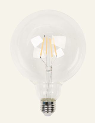Extra large E27 4W DIM lamppu läpikuultava