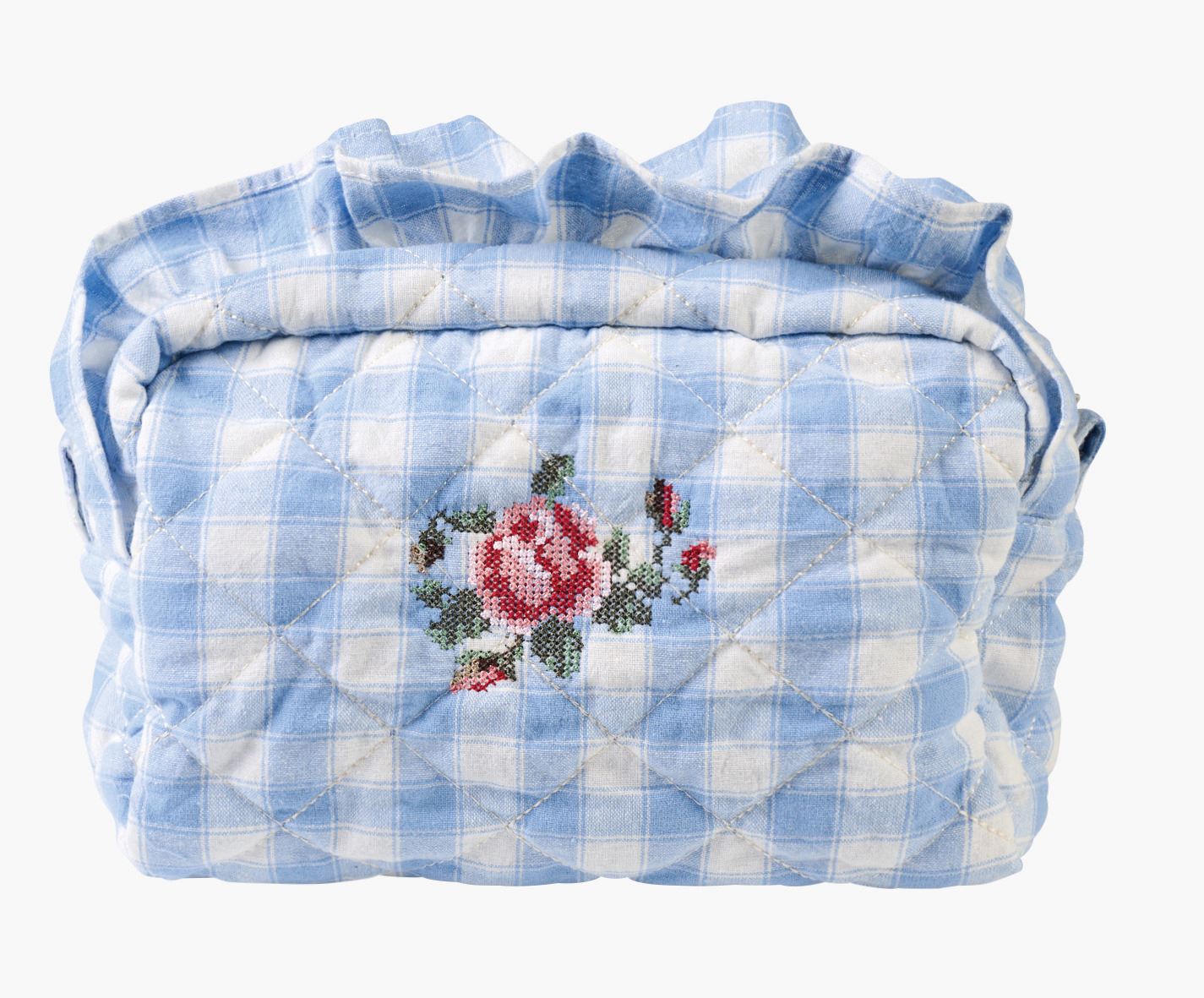 Toilettilaukku vaaleansininen - 14x20 cm vaaleansininen - 1