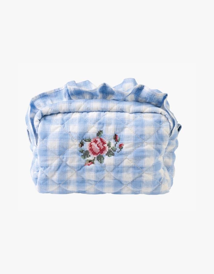 Toilettilaukku vaaleansininen - 14x20 cm vaaleansininen - 1