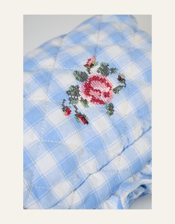 Toilettilaukku vaaleansininen - 2