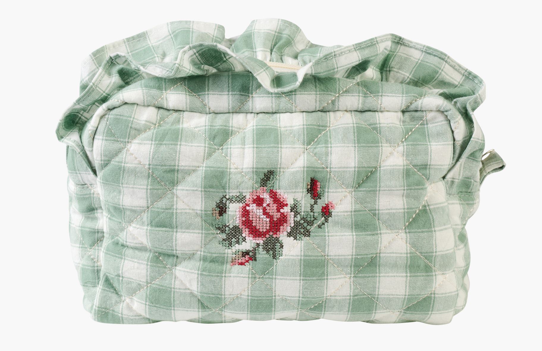 Toilettilaukku vihreä - 14x20 cm vihreä - 1