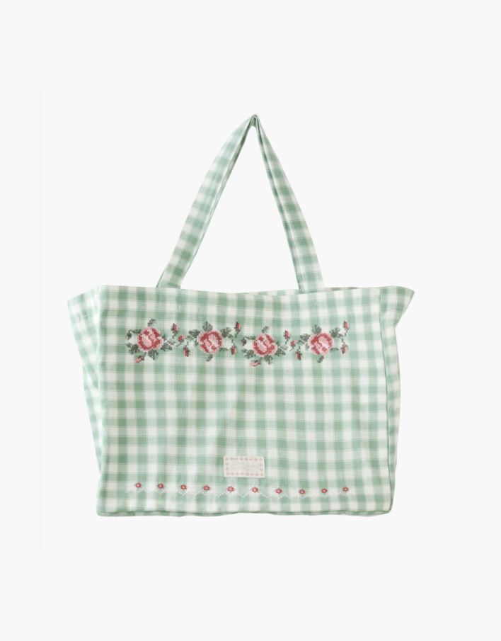 Kangaskassi vihreä - 33x43 cm vihreä - 1