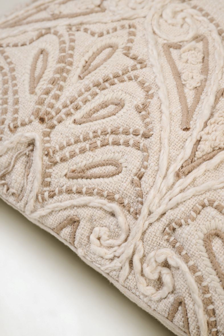 Koristetyynynpäällinen luonnonväri - 4