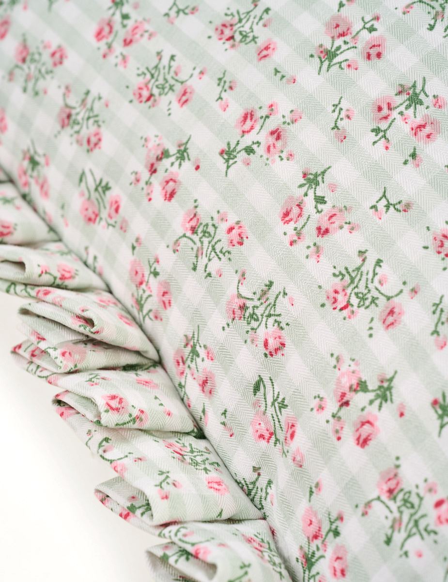 Koristetyyny moniväri/vihreä - 2