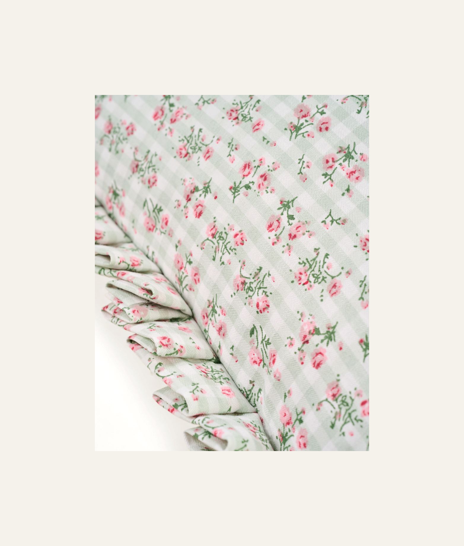 Koristetyyny moniväri/vihreä - 2