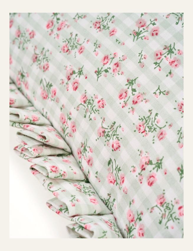 Koristetyyny moniväri/vihreä - 2