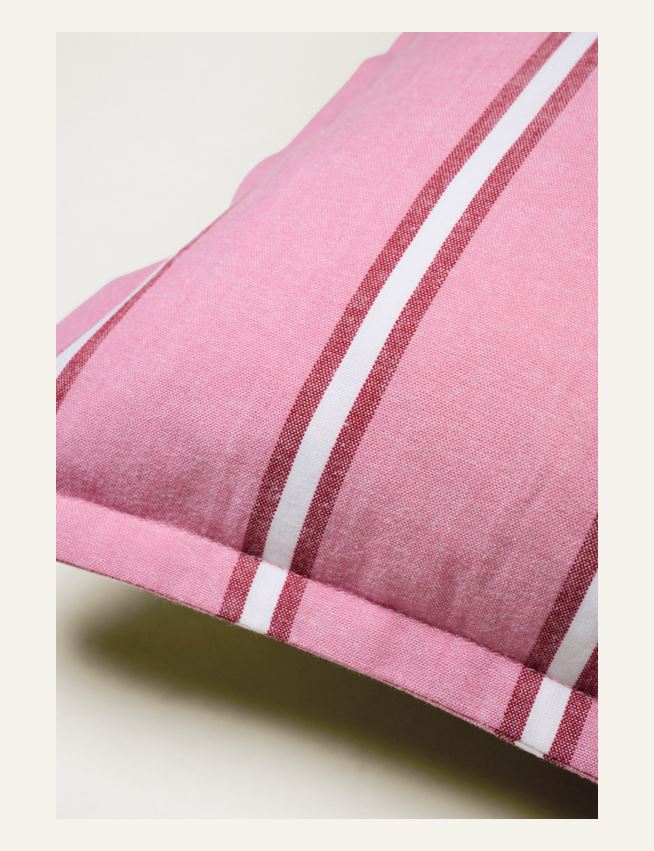 Koristetyynynpäällinen roosa - 2