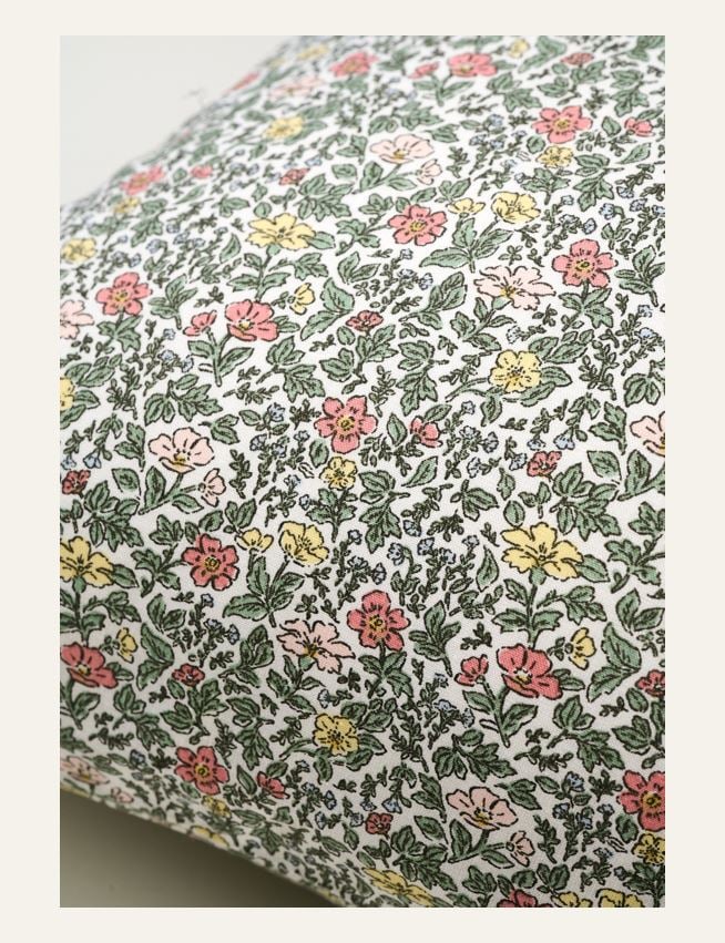 Tyynyliina puuvillaa moniväri - 2