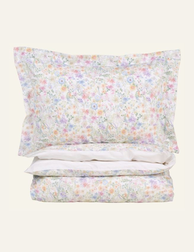 Pussilakanasetti percalea moniväri - 2