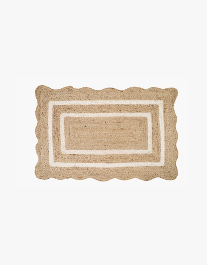 Ovimatto luonnonvalkoinen - 50x80 cm luonnonvalkoinen - 1