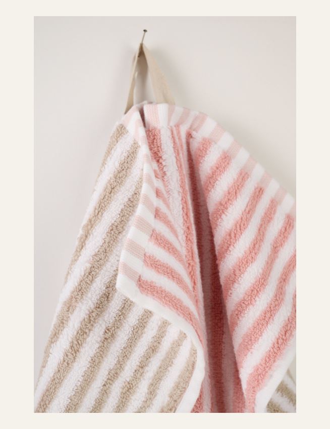 Pyyhe moniväri/roosa - 3