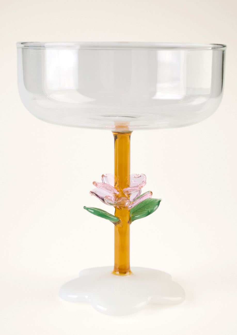 Jalallinen lasi moniväri - 2